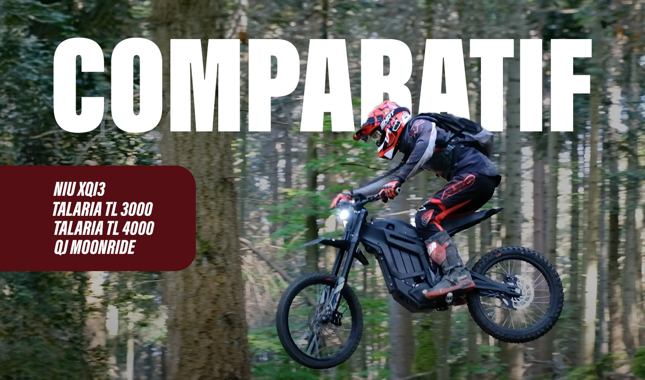 comparatif motocross électriques`