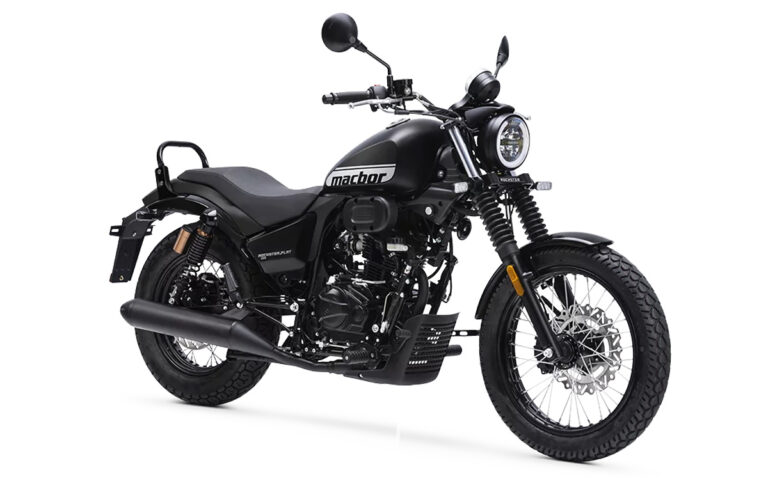 MACBOR Rockster FLAT 125 NOIRE